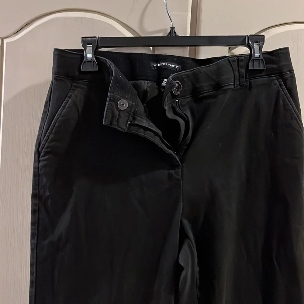 Size 12 black Capri pants. Worn several times Listing #4825 - Picture 2 of 5